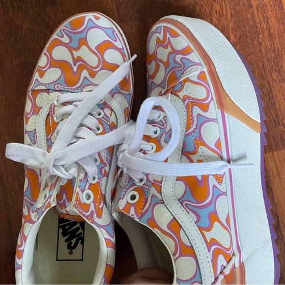 Vans UV Ink Old Skool Stac Sneakers Size 9 - Picture 5 of 5